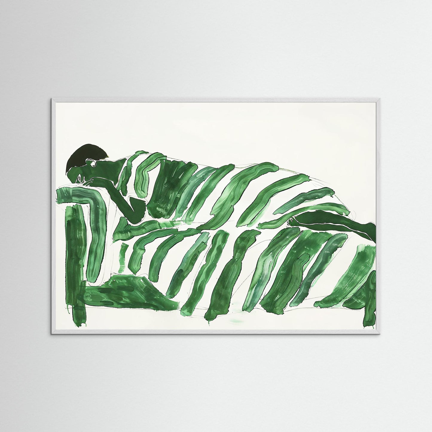 Wrapped in Green Silence