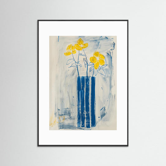 Blue Vase Bloom