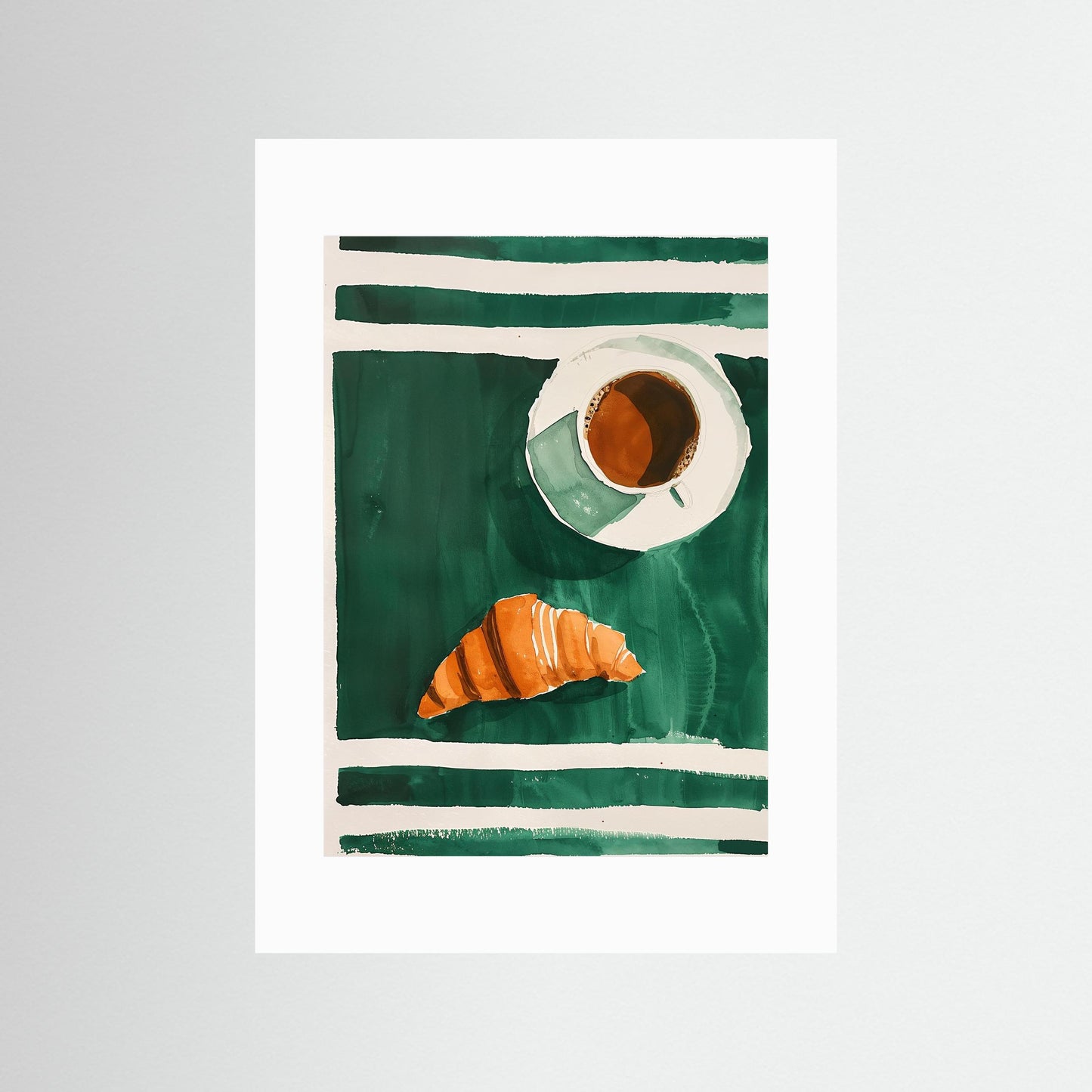 Coffee and Croissant