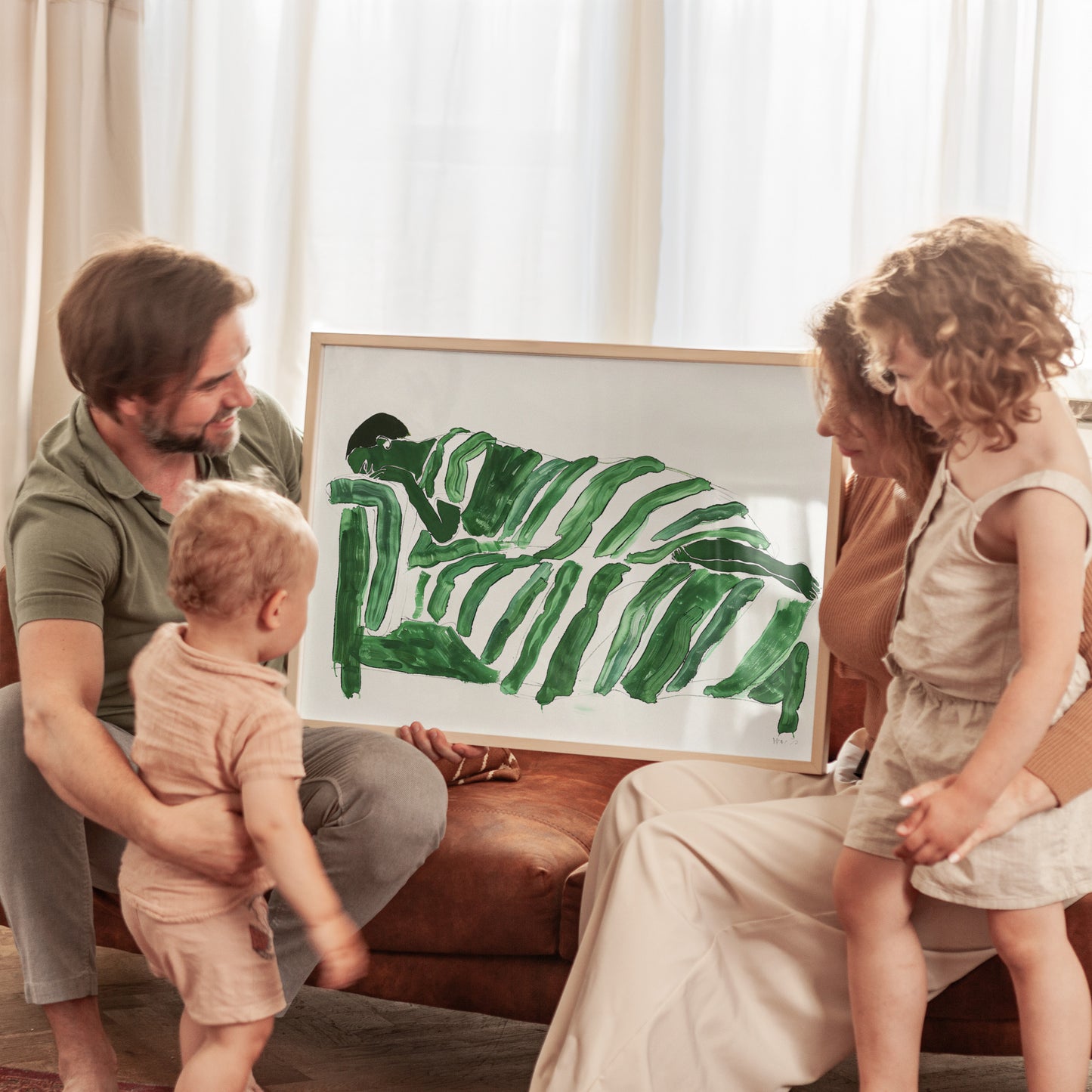 Wrapped in Green Silence