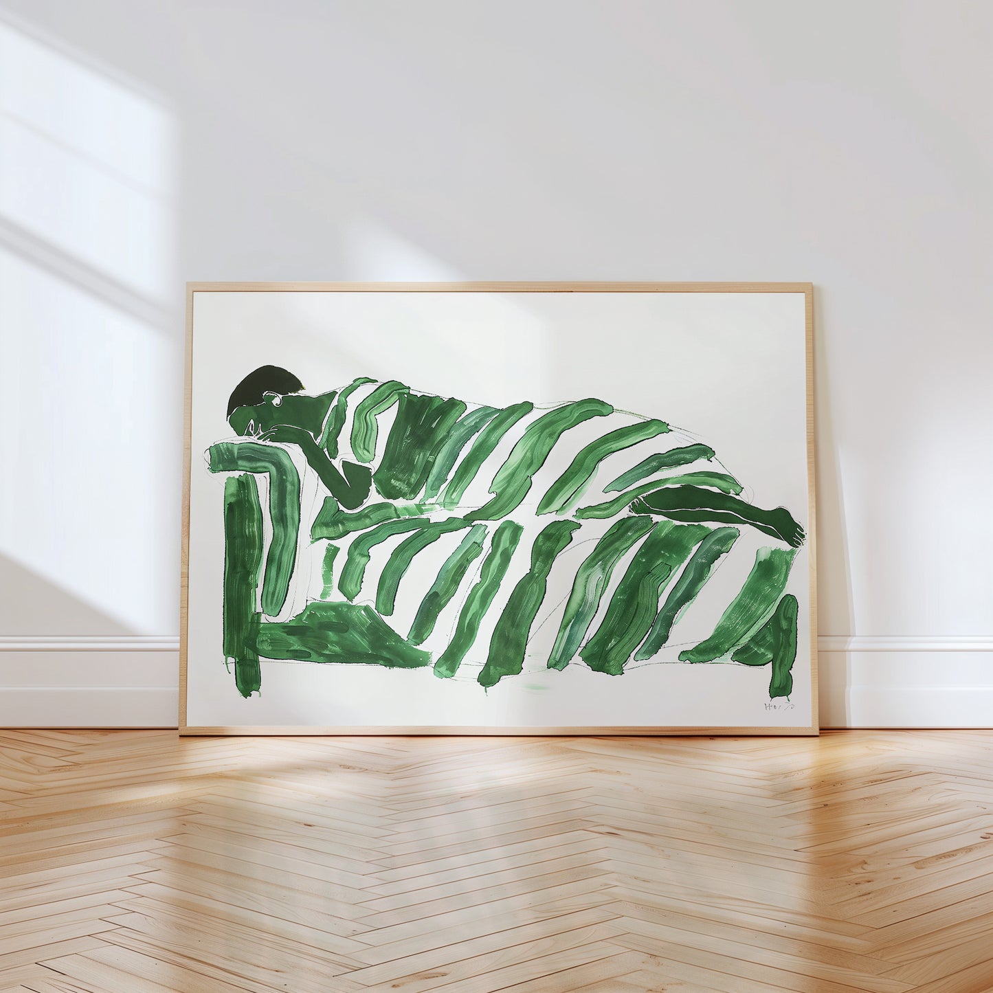 Wrapped in Green Silence