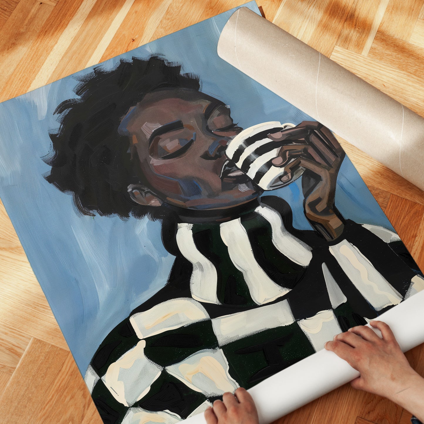 Checkerboard Coffee Break