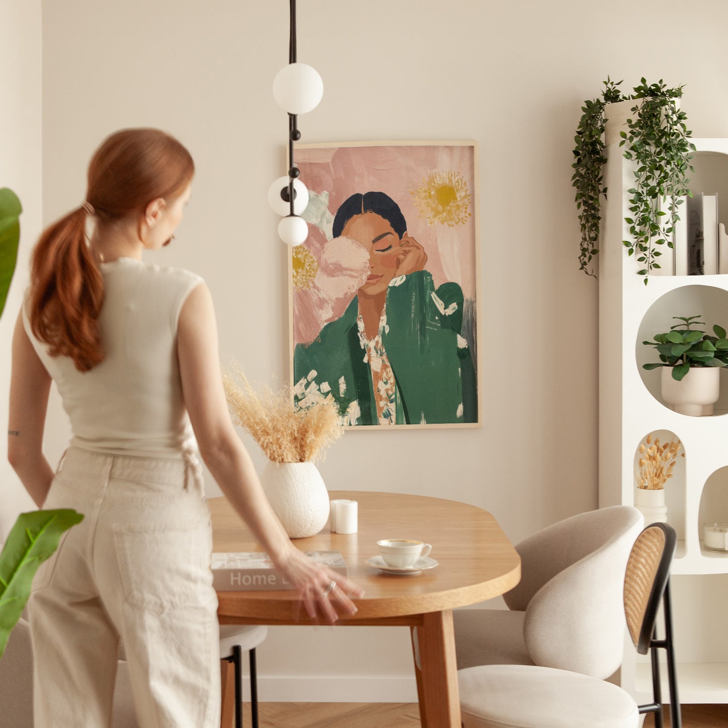 Pink & Green Thoughts