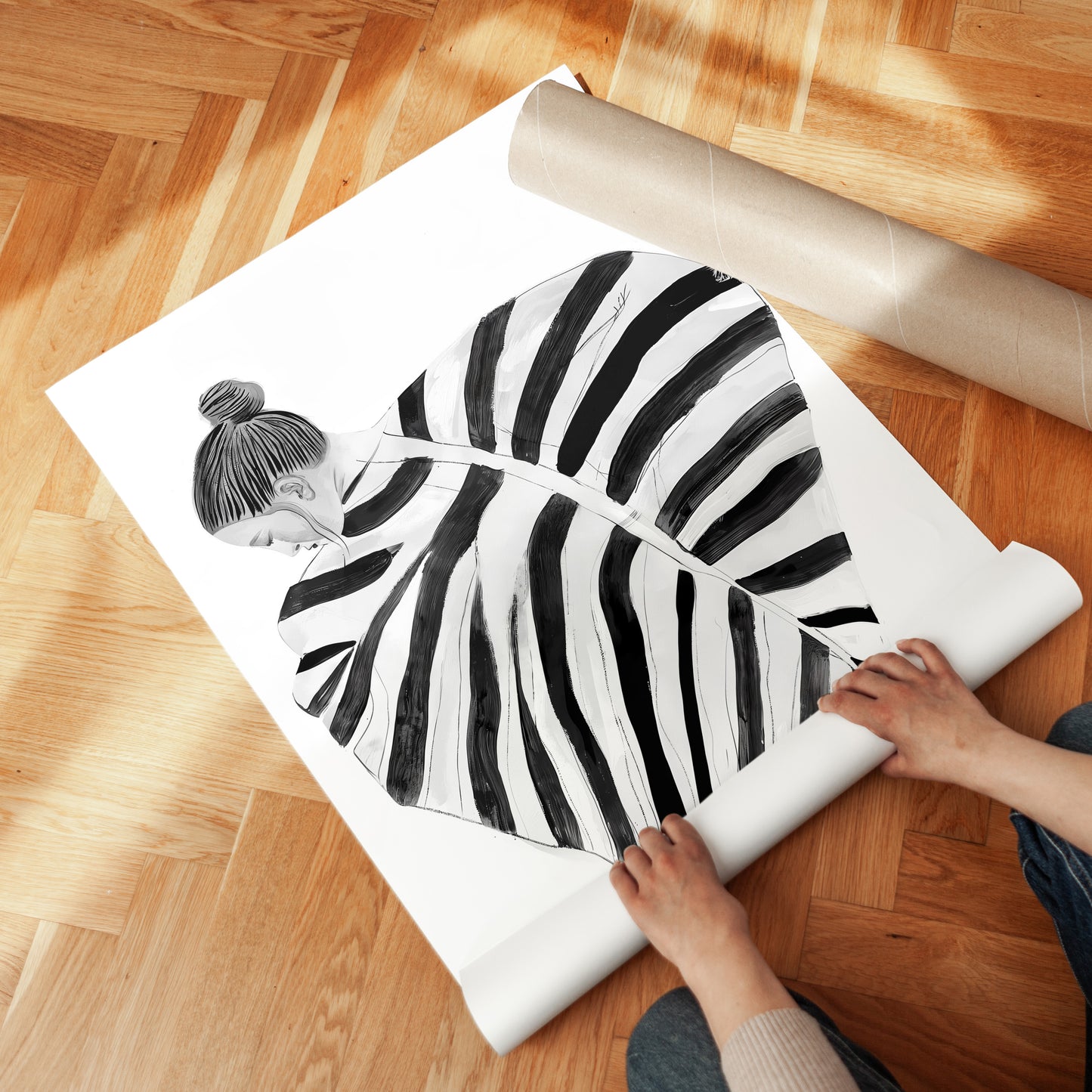 Black and White Whisper