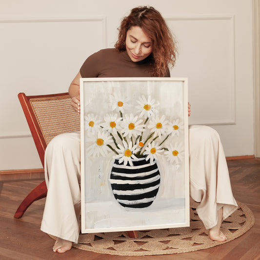 Striped Daisies