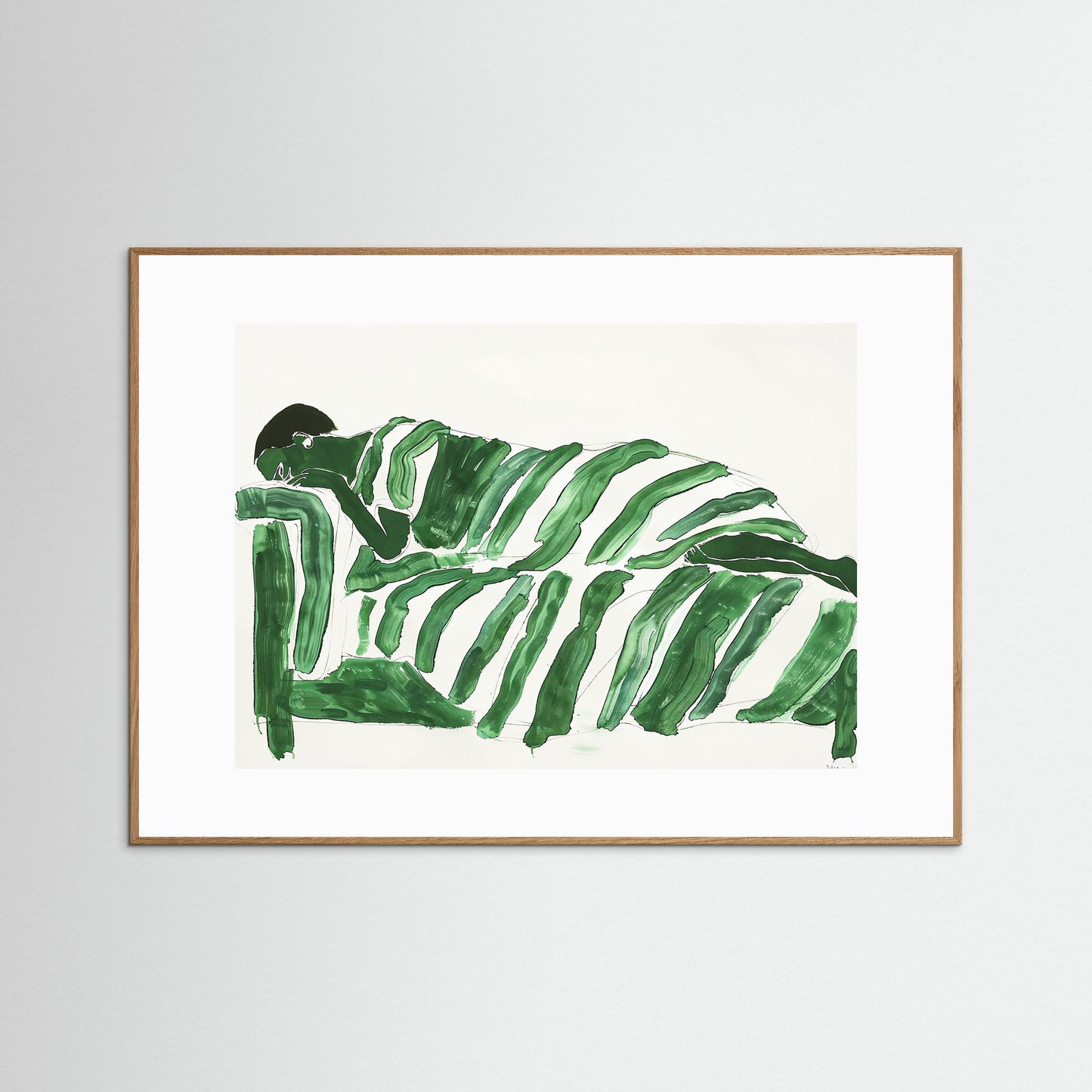 Wrapped in Green Silence