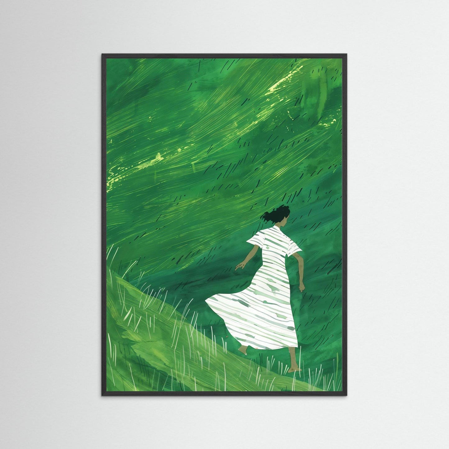 Running down the hills