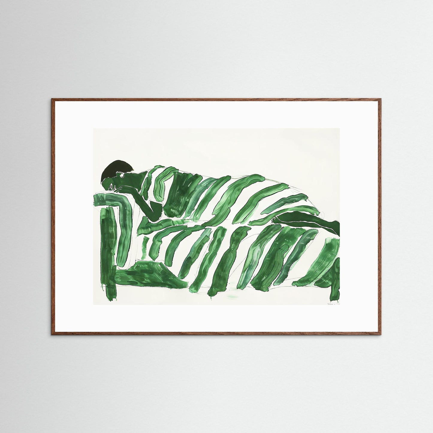 Wrapped in Green Silence