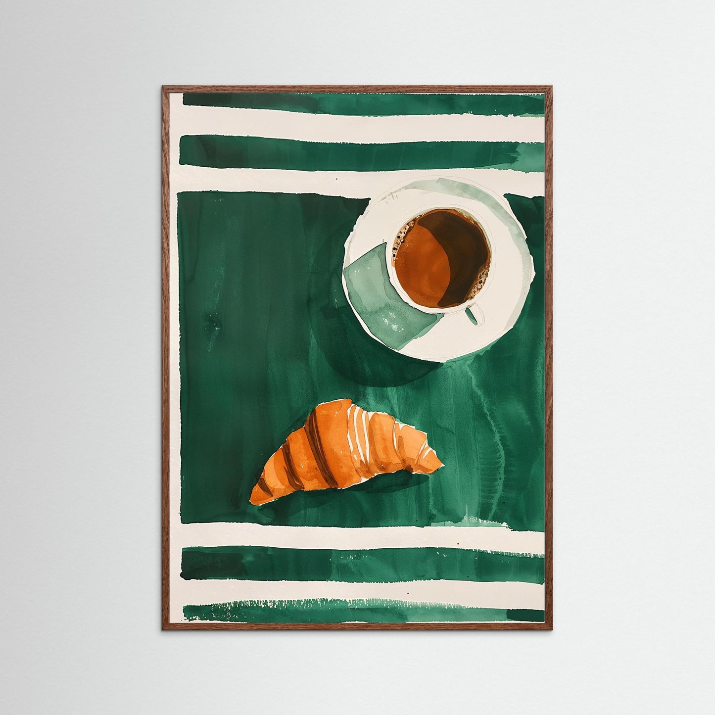 Coffee and Croissant