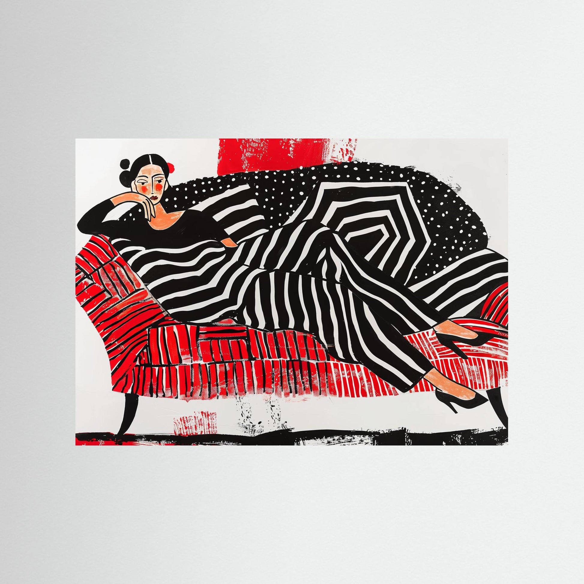 Red Sofa Queen