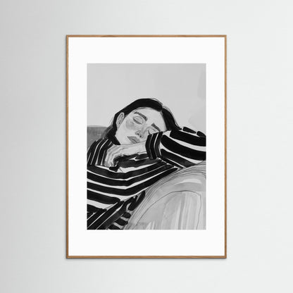 Calm Moment on Couch