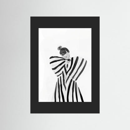 Coffee brake in stripes