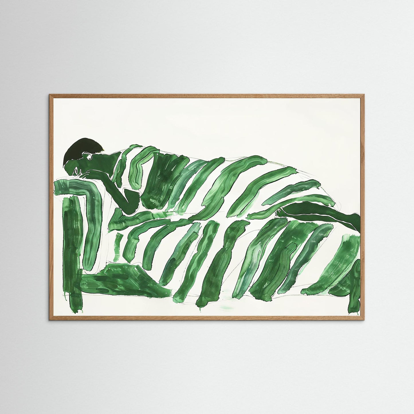 Wrapped in Green Silence