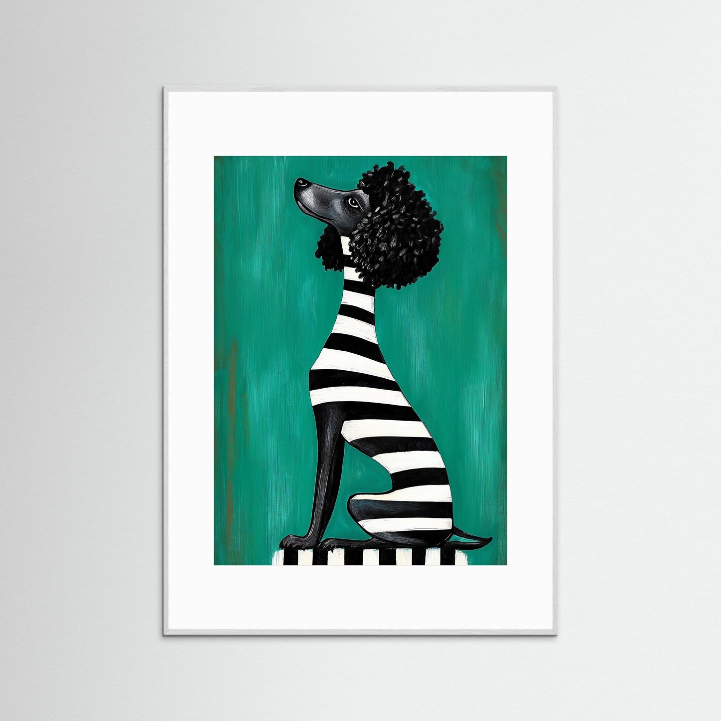 Striped Poodle