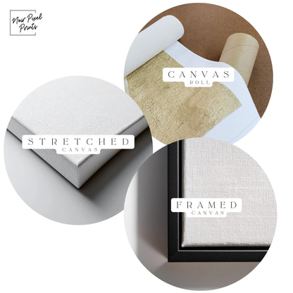 Canvas Wall Art – Minimalist Wabi-Sabi Design | Floating Wood Frame Option