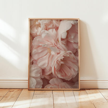 Peony Wall Art – Blush Pink Art | Soft Feminine Decor, Romantic Floral Print