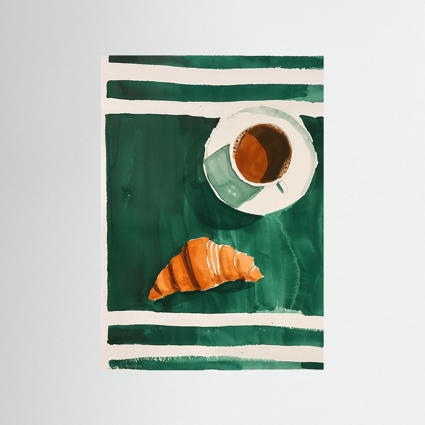 Coffee and Croissant