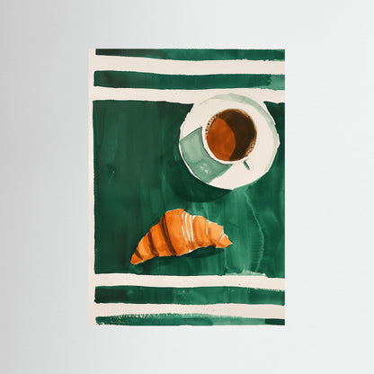 Coffee and Croissant