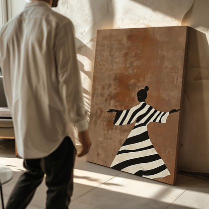 Abstract Canvas Prints - Modern Wall Art With Floating Frame Canvas & Vibrant Pigment Prints