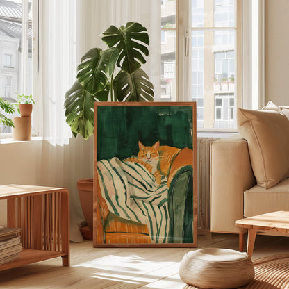 Striped Cat Dream