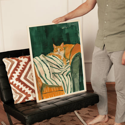Striped Cat Dream