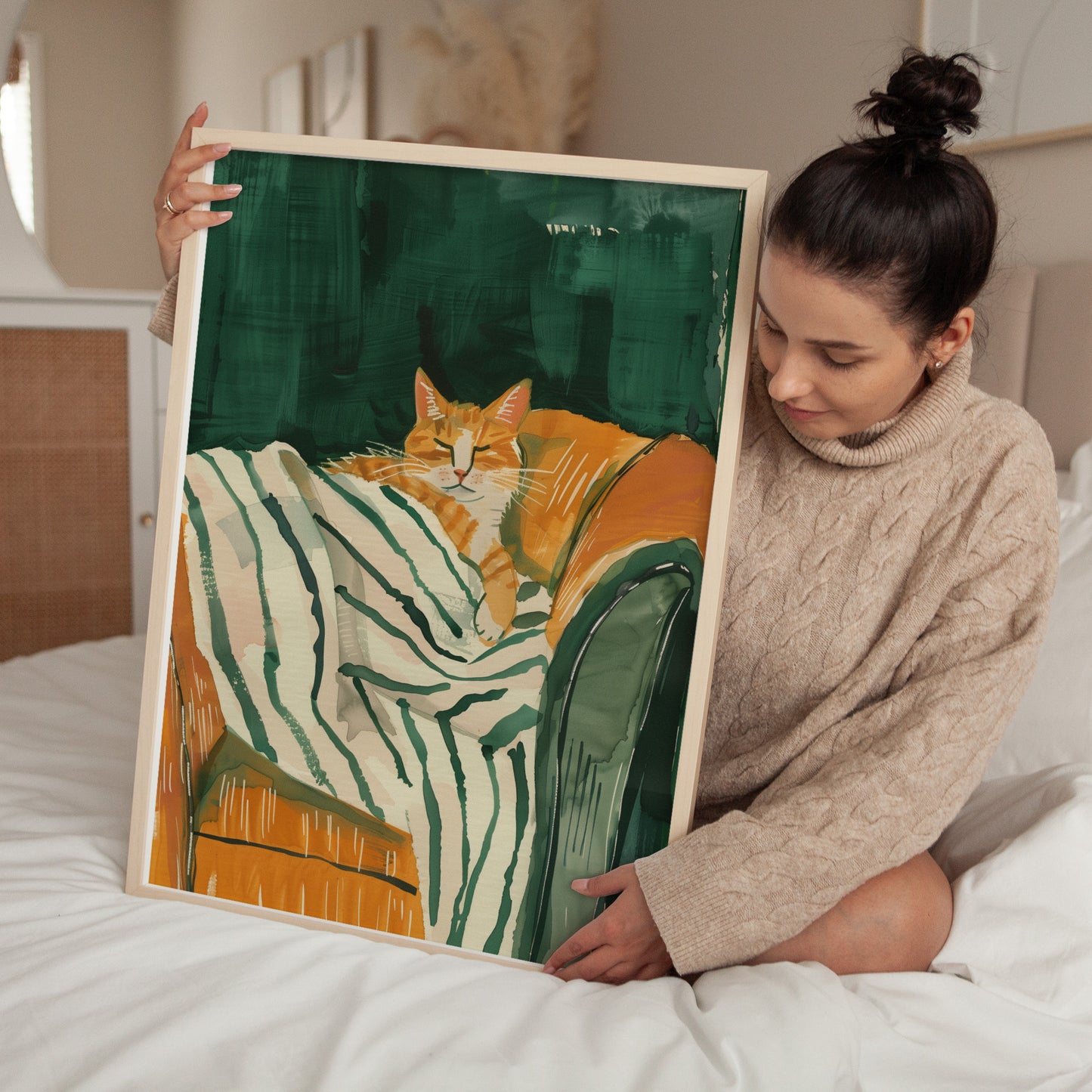 Striped Cat Dream