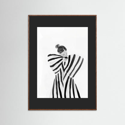 Coffee brake in stripes