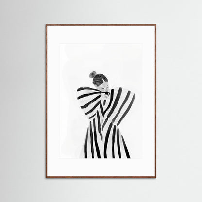 Coffee brake in stripes