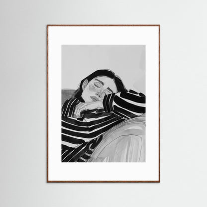 Calm Moment on Couch