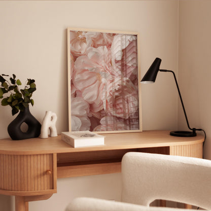 Peony Wall Art – Blush Pink Art | Soft Feminine Decor, Romantic Floral Print