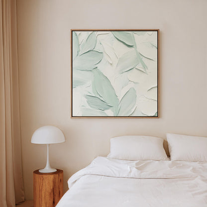 Sage Green Botanical Canvas Art
