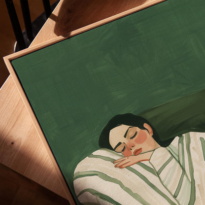 Sleeping Woman Wall Art