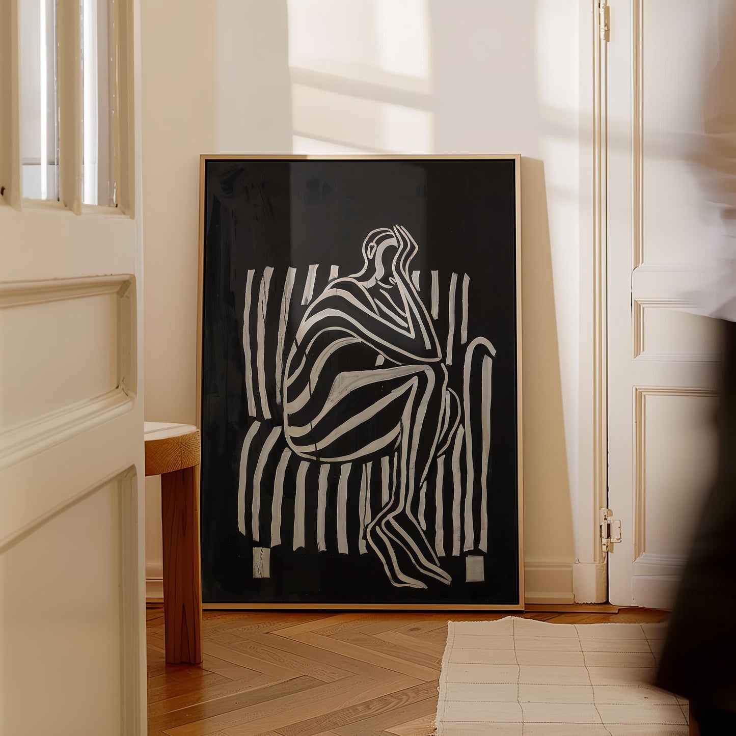 Dark Abstract Canvas Print