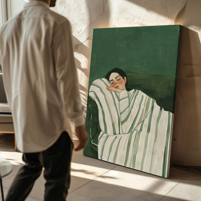 Minimalist Women Canvas Prints