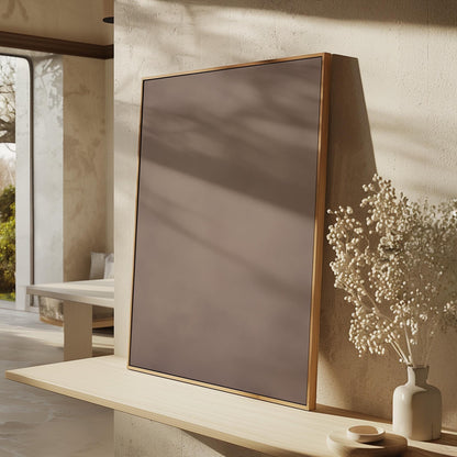 Wabi Sabi Wall Art - Light Brown Beige
