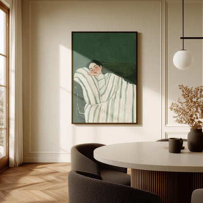Sleeping Woman Wall Art