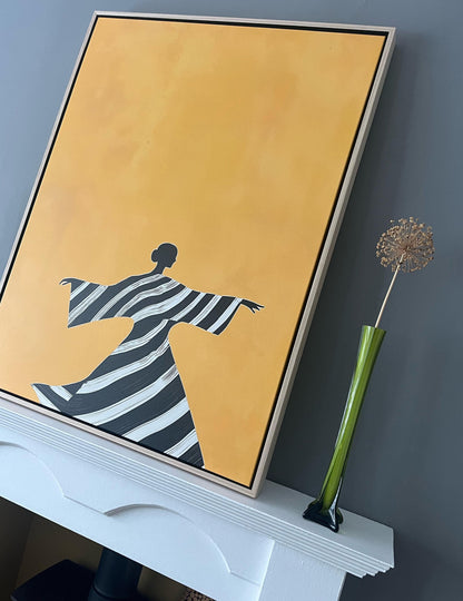 Dancing Woman Wall Art