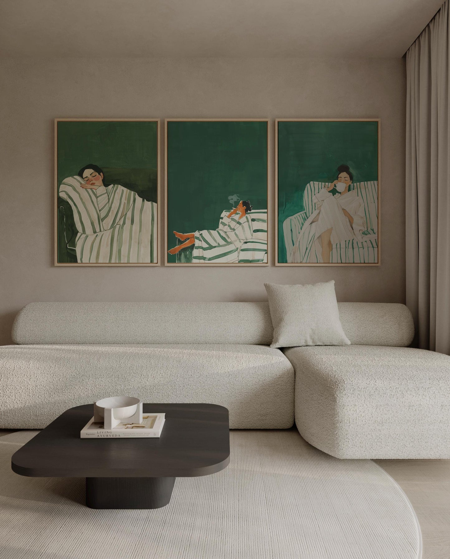 Minimalist Women Canvas Prints