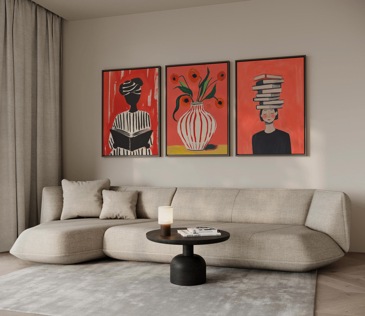 Red Book Lover Canvas Prints