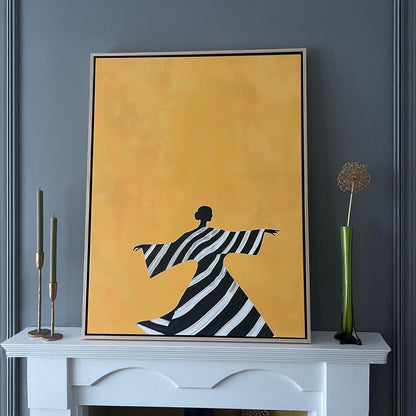 Dancing Woman Wall Art
