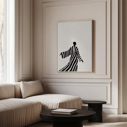 Modern Black and White Canvas Prints