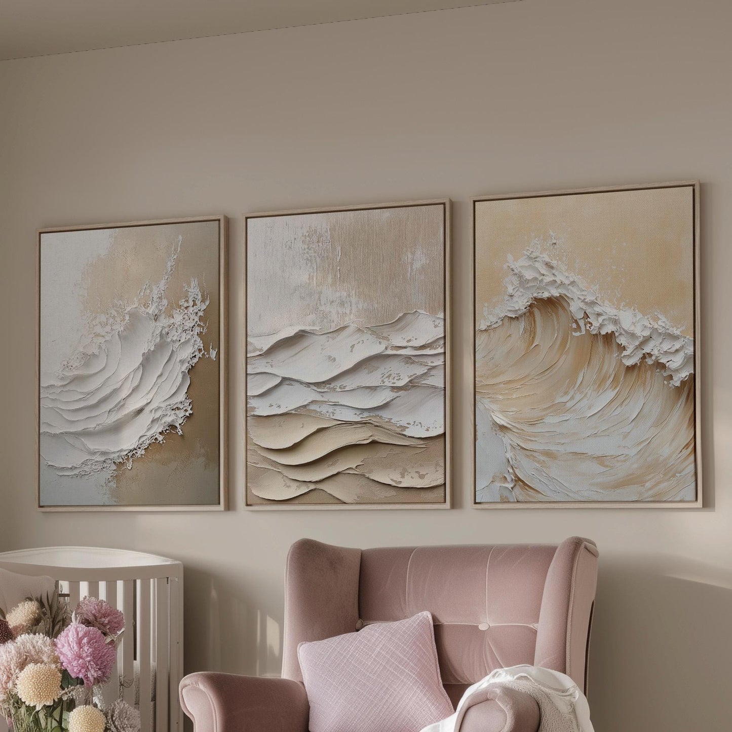 Wabi Sabi Ocean Canvas Prints