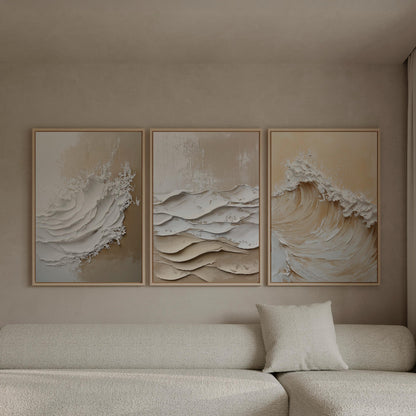 Wabi Sabi Ocean Canvas Prints