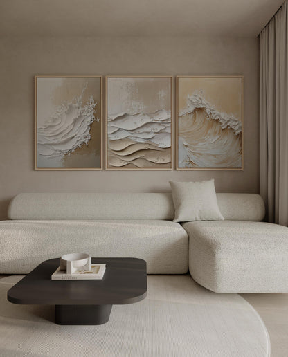 Wabi Sabi Ocean Canvas Prints