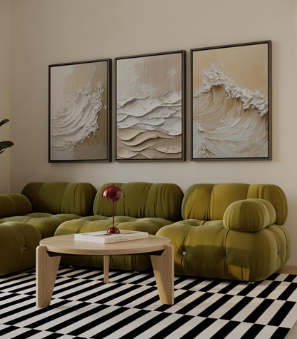 Wabi Sabi Ocean Canvas Prints