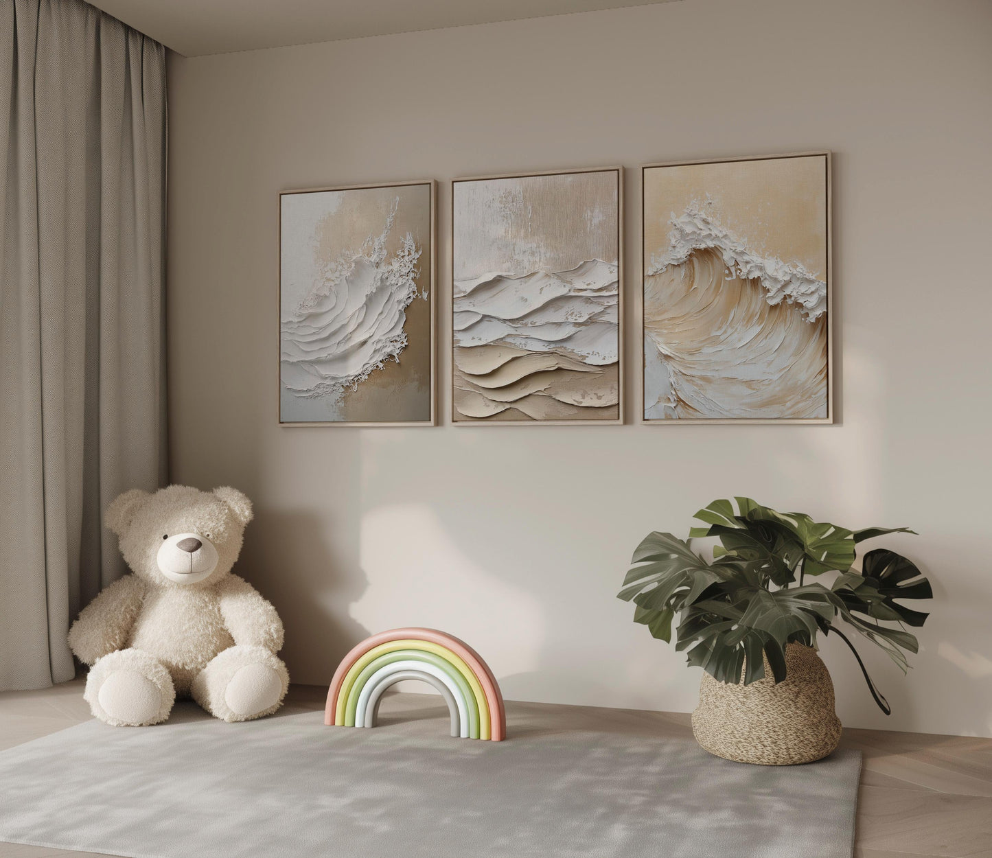 Wabi Sabi Ocean Canvas Prints