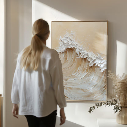 Wabi Sabi Ocean Canvas Prints