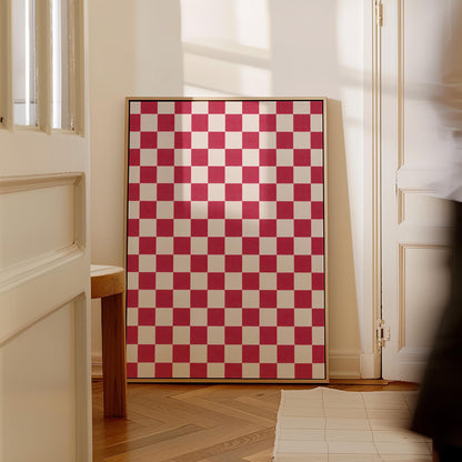 Checkered Canvas Art