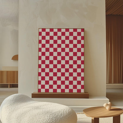 Checkered Canvas Art