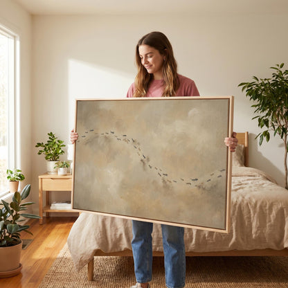 Ant Trail Canvas Wall Art
